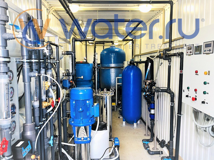 шкаф управления комплексной системой водоподготовки